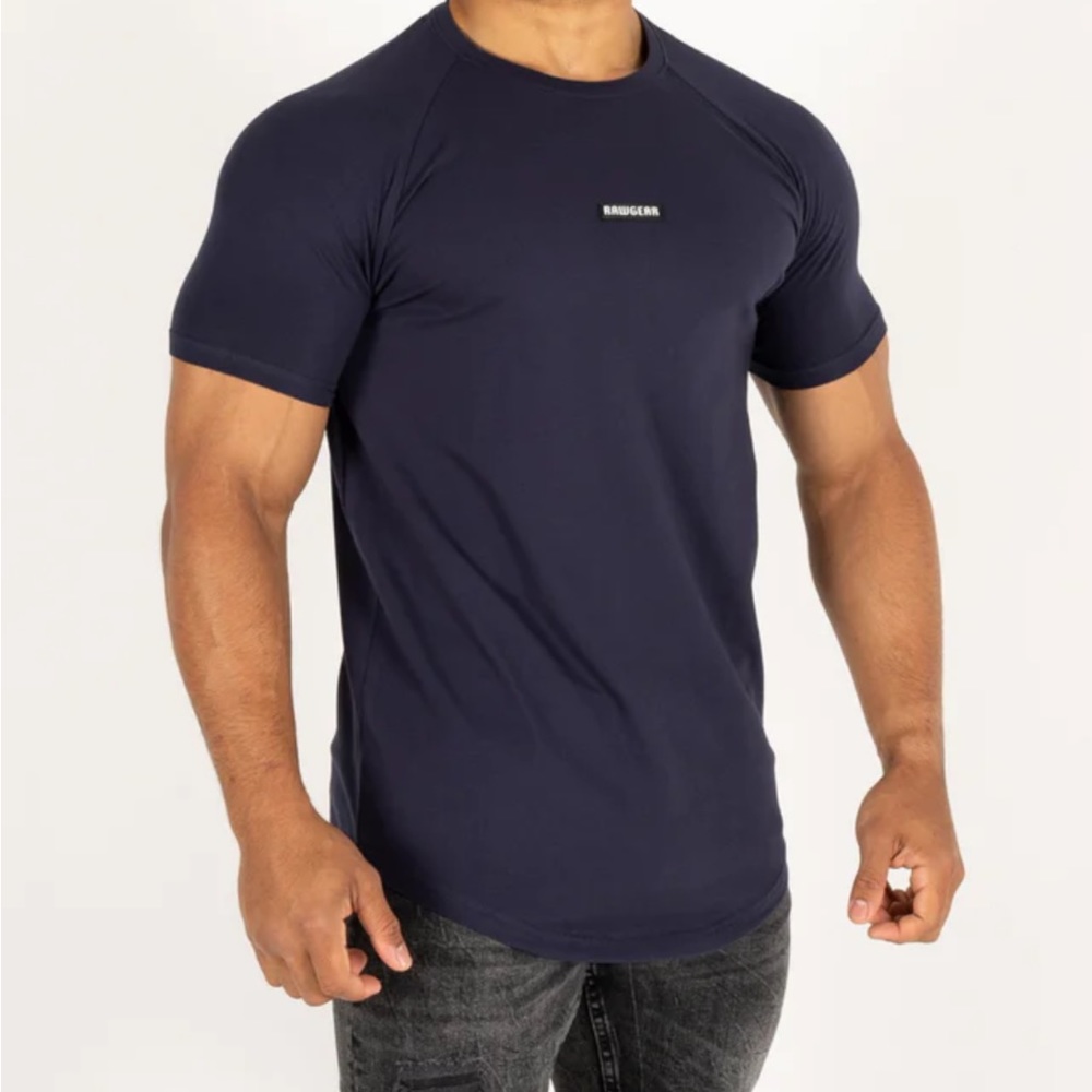Men’s Rawgear Navy T Shirt NWOT